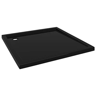Afbeelding van Douchebak vierkant 90x90 cm ABS zwart
