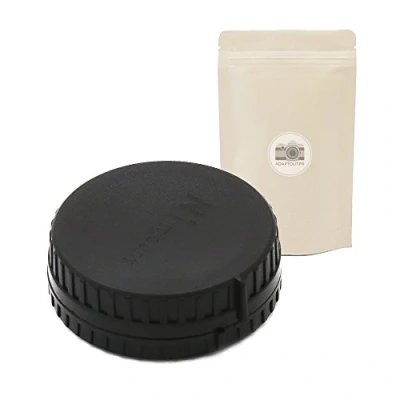 Afbeelding van Nikon1 BO Behuizingsdop + achterklep voor Nikon 1 One Mount Lens Compatibel: V1 V2 J1 J2 J5 v3 AW1 enz. ADAPTOUT Frans merk
