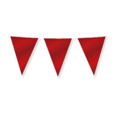 Afbeelding van Party Flags foil Ruby