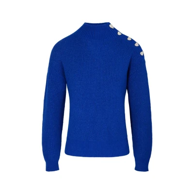 Afbeelding van Morgan gebreide trui blauw