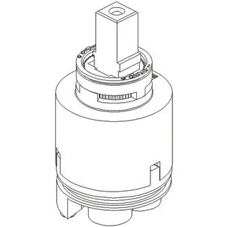 Afbeelding van Ideal standard onderdeel voor kraan cartridge axion f960625nu
