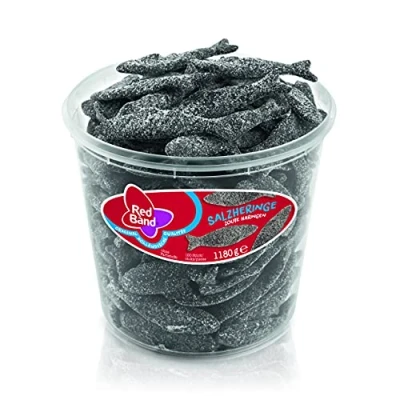 Afbeelding van Red Band Zoute Drop Haringen 1200gr