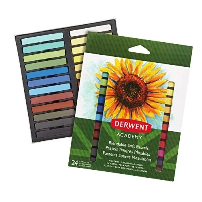 Afbeelding van Derwent Academy Zachte Pastels, Set van 24, 98216
