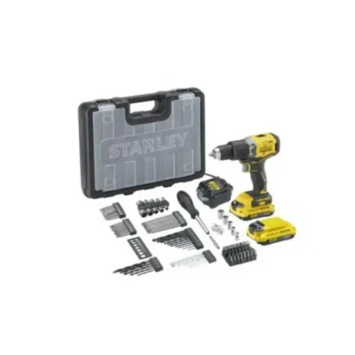Afbeelding van Stanley FATMAX SFMCD715D2A V20 18V BL Schroefklopboor + accessoires 2x 2.0Ah QW