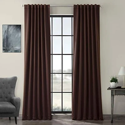Afbeelding van HPD Half Price Drapes Kamer verduisterende gordijnen 213 cm lang voor slaapkamer en woonkamer (1 paneel), 50 X 84, Java