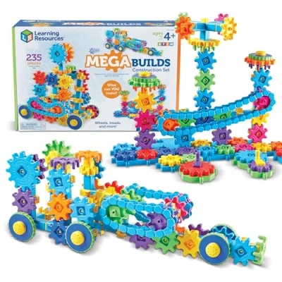 Afbeelding van Learning Resources Gears! Mega Bouwt Constructie 235 Stuk Set