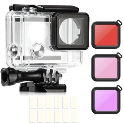 Afbeelding van ShipeeKin Nieuwe Vervanging Onderwater Waterdichte Beschermende Duikbehuizing Case Voor Gopro Hero 3+ 4 Camera (Opmerking: 3 is niet geschikt!)