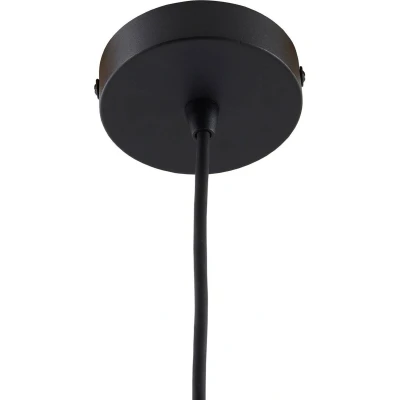 Afbeelding van Lucande Hanglampen buiten 1licht Metaal, acryl E27 zwart, wit