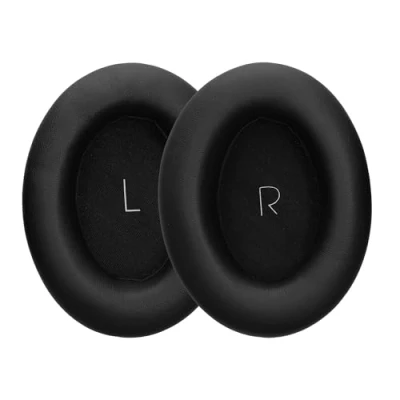 Afbeelding van kwmobile 2x oorkussens compatibel met JBL Tour One M2 Earpads voor koptelefoon Kunstleer en schuim in zwart