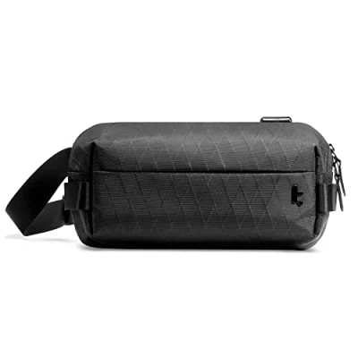 Afbeelding van tomtoc Compact X Pac Sling Bag, 4L Minimalistische Borsttas Schoudertas voor Mannen en Vrouwen, Waterafstotende Lichtgewicht Kleine Crossbody Vrije Tijd, Reizen