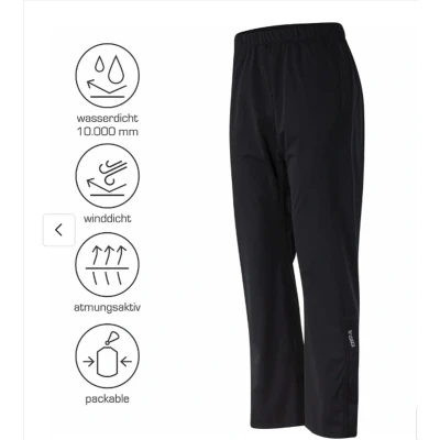 Afbeelding van Regenbroek Antero Pro X Elements Unisex PXE 4 way stretch 10000mm waterdicht 5000gr/24u ademend Winddicht Rits kniehoogte