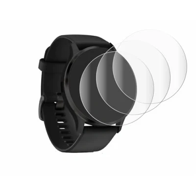 Afbeelding van Savvies (4 Stuks) Full Screen Scherm Beschermfolie voor Garmin Venu 3S Cover Protector 3D Curved [Edge to Edge, Ultra Clear, Scratch Proof]