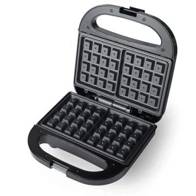 Afbeelding van Progress Double Waffle Maker Non Stick Dessert Iron Temperature Control 750 W