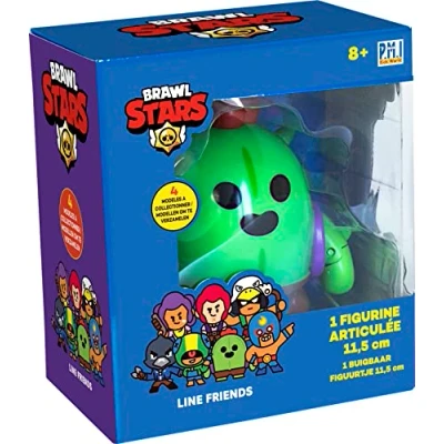 Afbeelding van Brawl Stars 1 Beweegbaar figuurtje 4,5 Cm Spike Video Games Toy Lansay