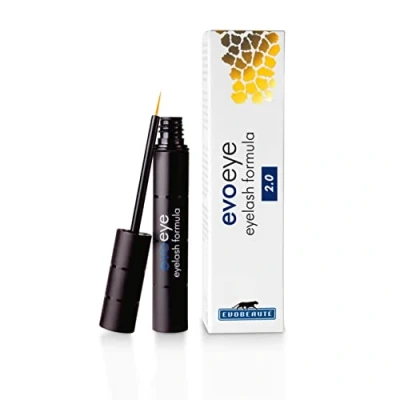 Afbeelding van evoeye Eyelash formula 2.0 Wimperserum, wimperbooster made in Germany (3 ml)