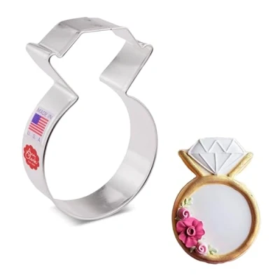 Afbeelding van Ann Clark Cookie Cutters Diamond Ring Cutter, 9,5 cm