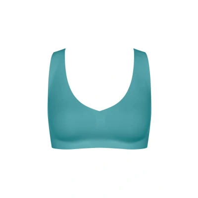 Afbeelding van Sloggi Zero Feel Bralette padded 2.0 naadloze Bh M Turquoise