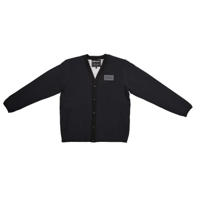Afbeelding van Gamakatsu Insulated Cardigan Jacket Visjas Zwart L Vis jassen