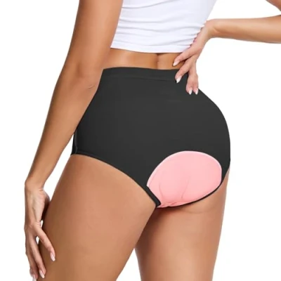 Afbeelding van MEETWEE Fietsonderbroek voor dames, korte fietsbroek met 3D gel gevoerd, fietsonderbroek, ademend, sneldrogend, fietsbroek, lichtblauw, XXL
