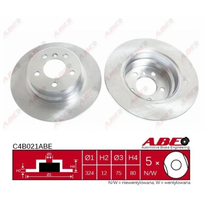 Afbeelding van ABE Remschijven C4B021ABE