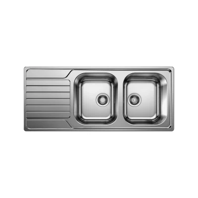Afbeelding van Spoelbak Uitstortgootsteen Blanco Dinas 2B 116x50cm RVS