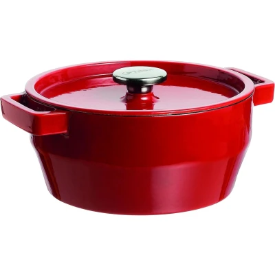 Afbeelding van Braadpan Pyrex Slowcook Rond Rood 3,6 L