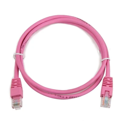 Afbeelding van UTP Cat5E patchkabel roze 5 meter