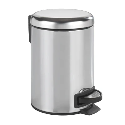 Afbeelding van Wenko Leman afvalemmer 3 liter RVS glanzend