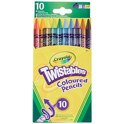 Afbeelding van Crayola Draaibare Kleurpotloden 10 Stuks