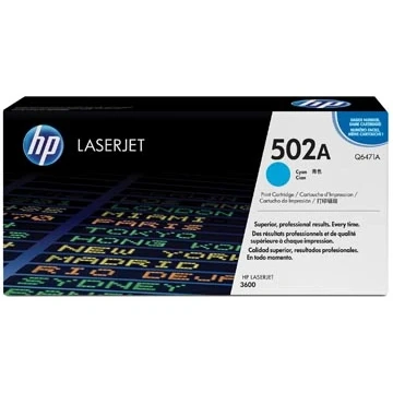 Afbeelding van HP 502A (Q6471A) Toner Cyaan