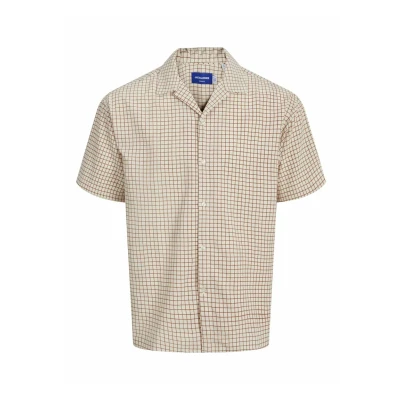 Afbeelding van Jack &amp; Jones Jorjeff Overhemd, Heren, Maat: Medium, Moonbeam