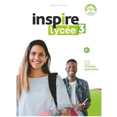 Afbeelding van Inspire Lycée 3 Pack Livre de l&#039;élève + Cahier d&#039;activités (B1)