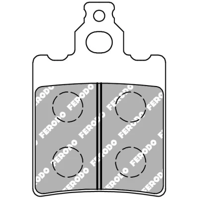 Afbeelding van Ferodo Remblokken Argento AG FDB624AG
