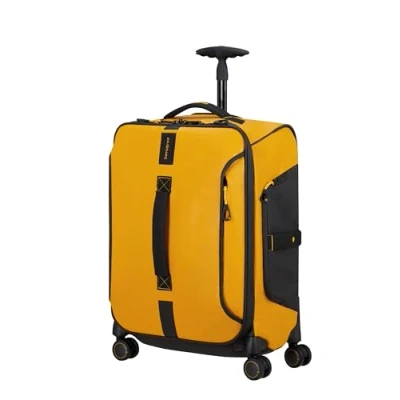 Afbeelding van Samsonite Paradiver Light spinner S, handbagage, 55 cm, 48 l, geel, Geel (yellow), Handgepäck Sportieve S met wieltjes
