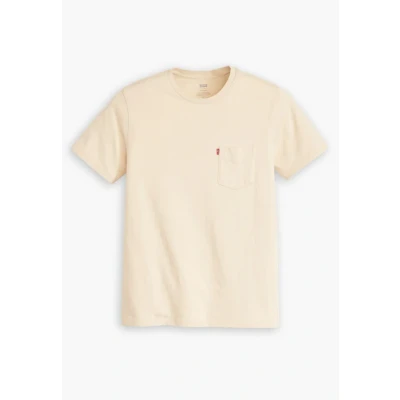 Afbeelding van Levi&#039;s Classic TEE Tshirt basic, Heren, Maat: Small, Fog slub