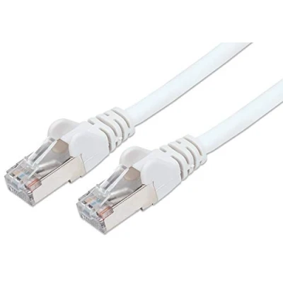 Afbeelding van PremiumCord patchkabel CAT6a S FTP, RJ45 RJ45, AWG 26/7 2m 2 m wit