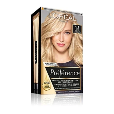 Afbeelding van L&#039;Oréal Paris Préférence 9.1 Oslo Haarverf, zeer licht asblond