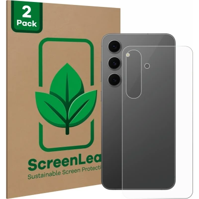 Afbeelding van ScreenLeaf Screenprotector voor Samsung Galaxy S24 FE (Achterkant) Duurzame schermbescherming Folie Beschermfolie transparant (2 Stuks)