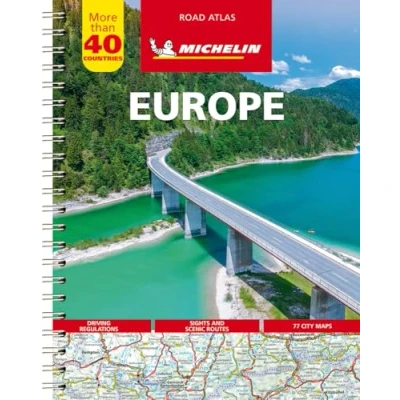 Afbeelding van Europe. Roads atlas. Ediz. a spirale: Auflage 2020