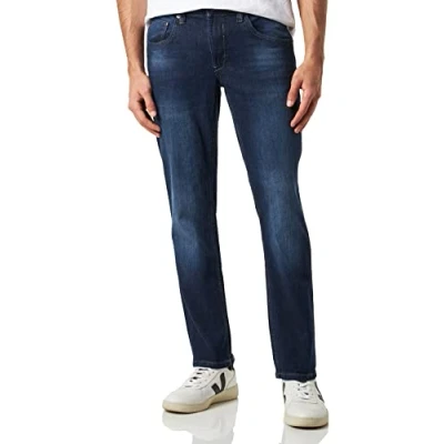 Afbeelding van GARCIA Russo Heren Tapered Fit Jeans Blauw Maat W31 X L30