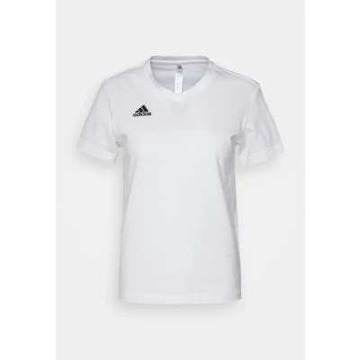 Afbeelding van adidas Performance Entrada Tshirt basic, Dames, Maat: XS, White