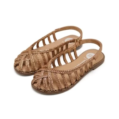 Afbeelding van GIOSEPPO ONALASKA Platte sandalen, leer, maat 37, leder, 37 EU
