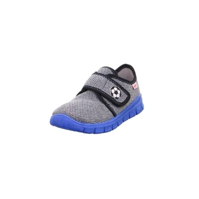 Afbeelding van Superfit jongens bobby sloffen, Grijs Zwart 0700, 34 EU