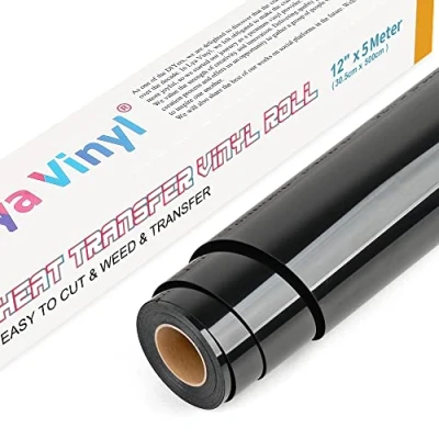 Afbeelding van Lya Vinyl Snijfolie voor Textiel 30,5 cm x 5 m, flexfolie textielplotter, geschikt Silhouette Cameo. Gebruikt overdracht op textiel, T shirts, stoffen in doe het zelfprojecten.