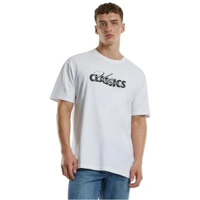 Afbeelding van Urban Classics LOGO Heavy Oversized Tshirt print, Heren, Maat: 4XL, White