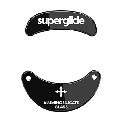Afbeelding van Pulsar Gaming Gears Superglide Snelste en gladste muisvoeten/skates gemaakt met ultrasterk onberispelijk glas, supersnelle gladde duurzame zool voor Zowie FK/ZA/S serie (geen ZA13) [zwart]
