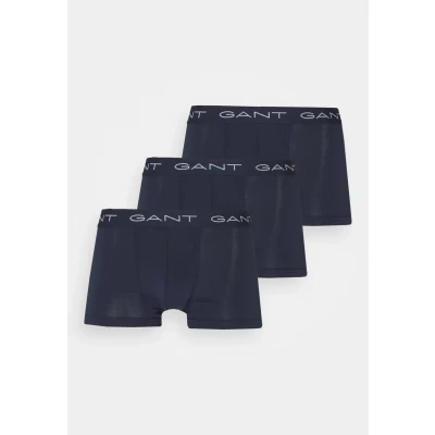 Afbeelding van GANT Solid Trunk 3 PACK Onderbroeken, Heren, Maat: Small, Navy