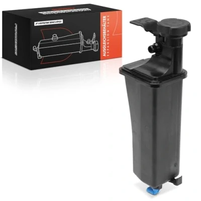 Afbeelding van Expansievat koelvloeistof met sensor deksel voorzijde voor 3 serie E46 316318320330 X5 E53 1998 2007 17137787040