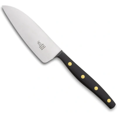 Afbeelding van Robert Herder K2 Universeelmes RVS Recht Lemmet 11 cm Heft POM Zwart