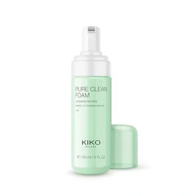 Afbeelding van KIKO Milano Pure Clean Foam, Zuiverende Reinigingsmousse Voor Het Gezicht